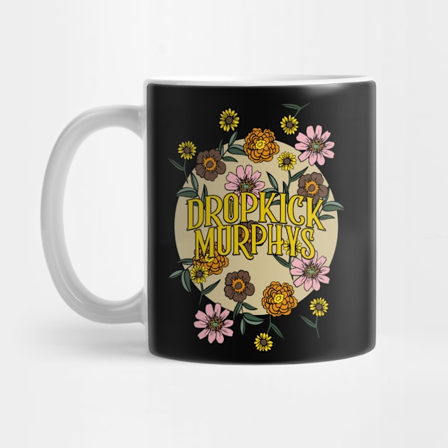 Dropkick Murphys Name Personalized Flower Retro Floral 80s 90s Name Style by Ancientdistant